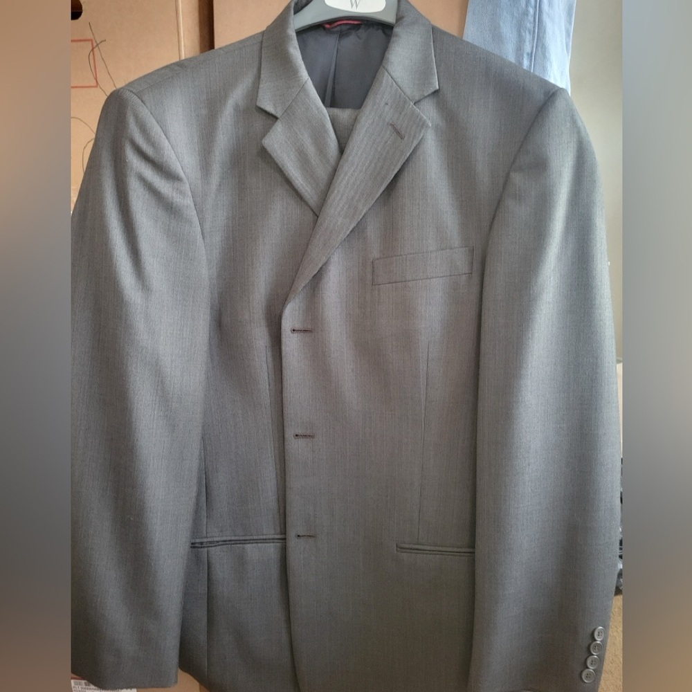 Pierre Cardin Classic Gray Men's Blazer and Pants